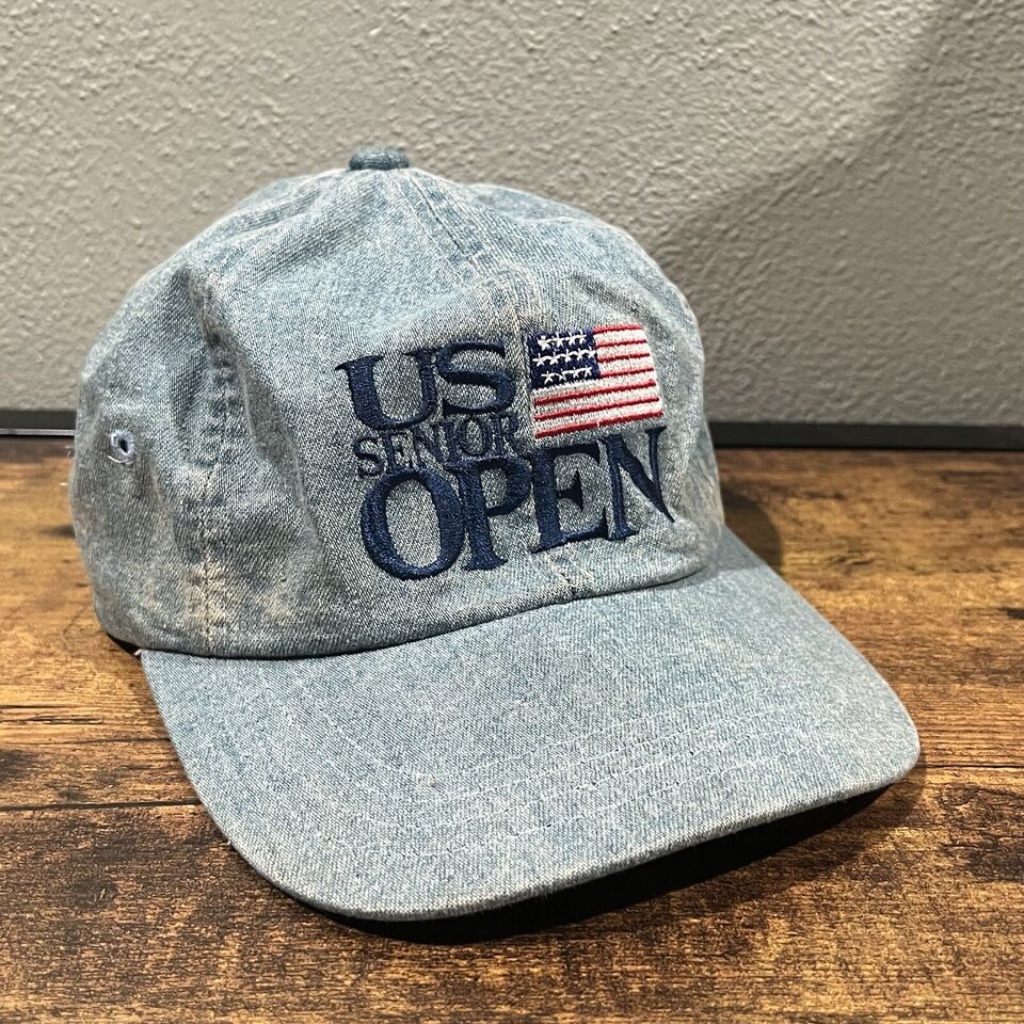 Us Senior Open Ball Cap Hat Adjustable Baseball
